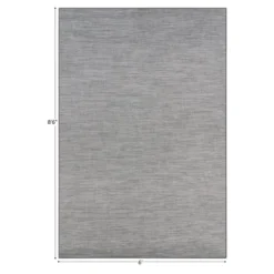 Water Mill 6' x 8'6" Indoor/Outdoor Rug in color Haze