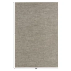 Water Mill 7'8" x 11" Indoor/Outdoor Rug in color Ridgeline