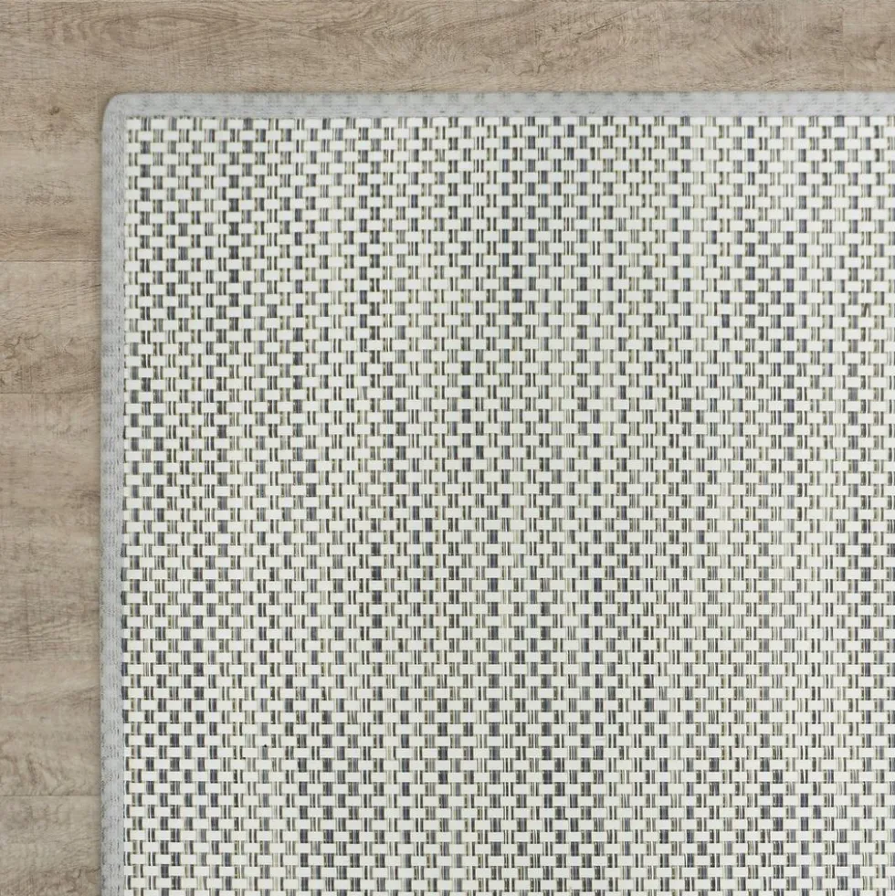 Water Mill 4'3" x 6' Indoor/Outdoor Rug in color Infusion