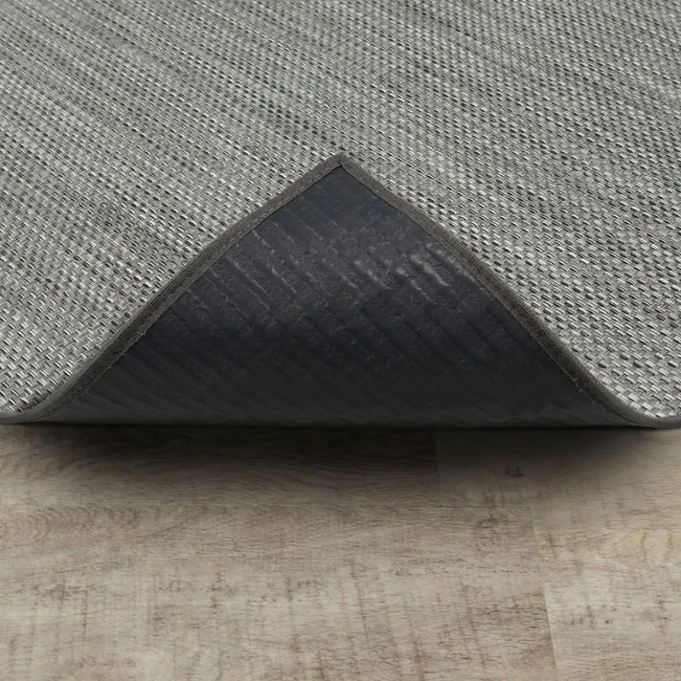 Water Mill 4'3" x 6' Indoor/Outdoor Rug in color Haze