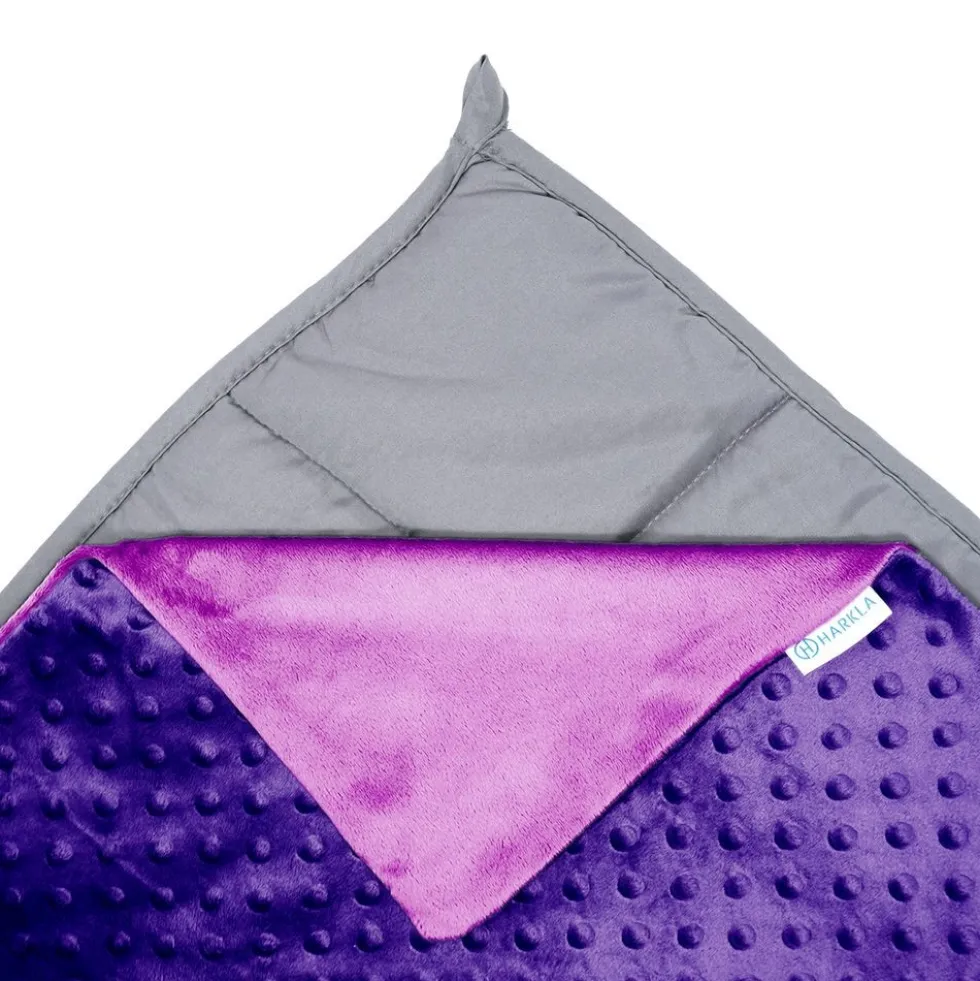 Weighted Purple Blanket - 5 lbs.