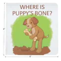 Where is Puppy's Bone? - Board Book