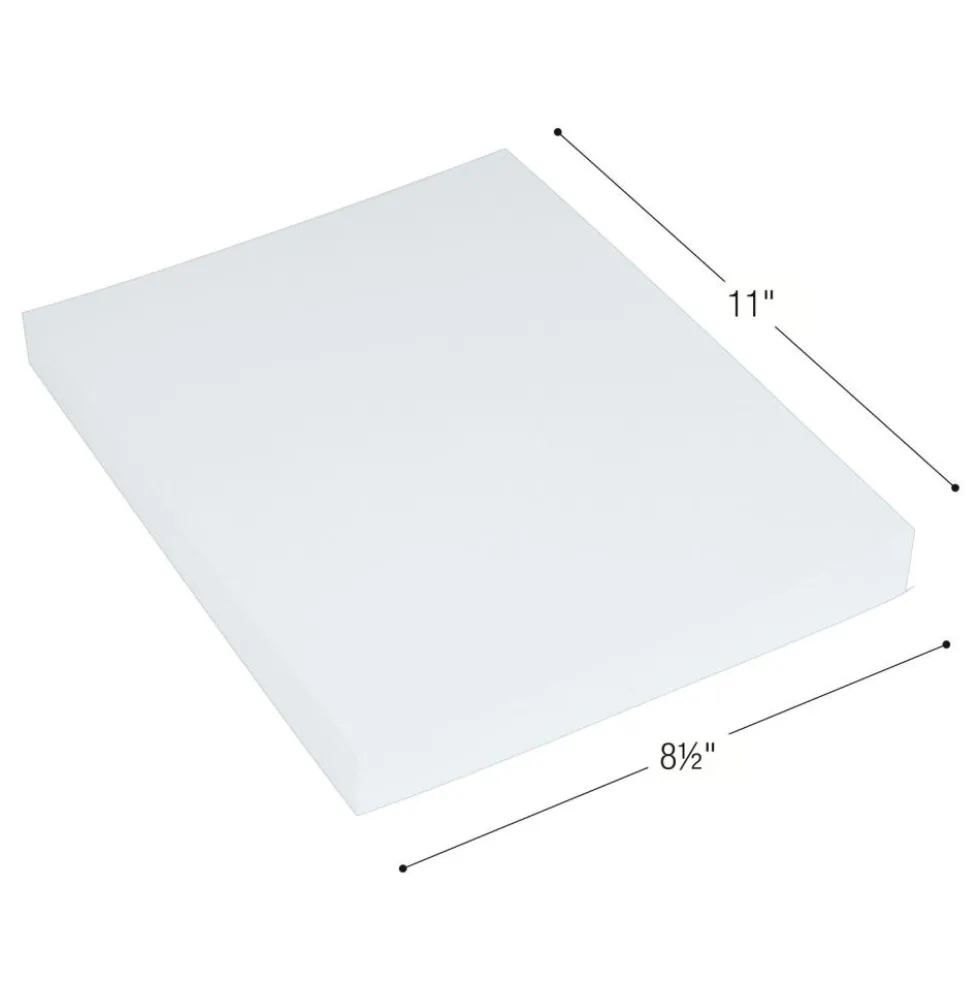 White Cardstock - 100 Sheets