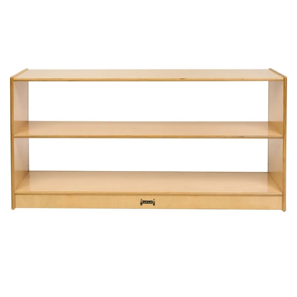 Wood Clear Back Storage