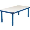 30" x 60" Rectangle BaseLine® Table, 20"H - Blue