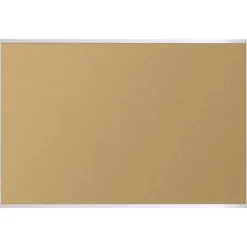 3' X 4' Value-Tak Cork Board Aluminum Trim