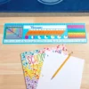 Zaner-Bloser Cursive Self-Adhesive Deluxe Plastic Desktop Helpers™ - Set Of 24