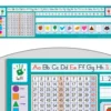 Zaner-Bloser 100 Grid Self-Adhesive Deluxe Plastic Desktop Helpers™ - Set Of 24