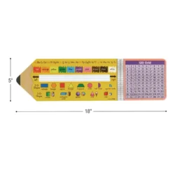 Zaner-Bloser Pencil Shaped Self-Adhesive Vinyl Desktop Helpers™ - Set Of 24