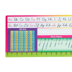Zaner-Bloser Print Cursive Self-Adhesive Deluxe Plastic Desktop Helpers™ - Set Of 24