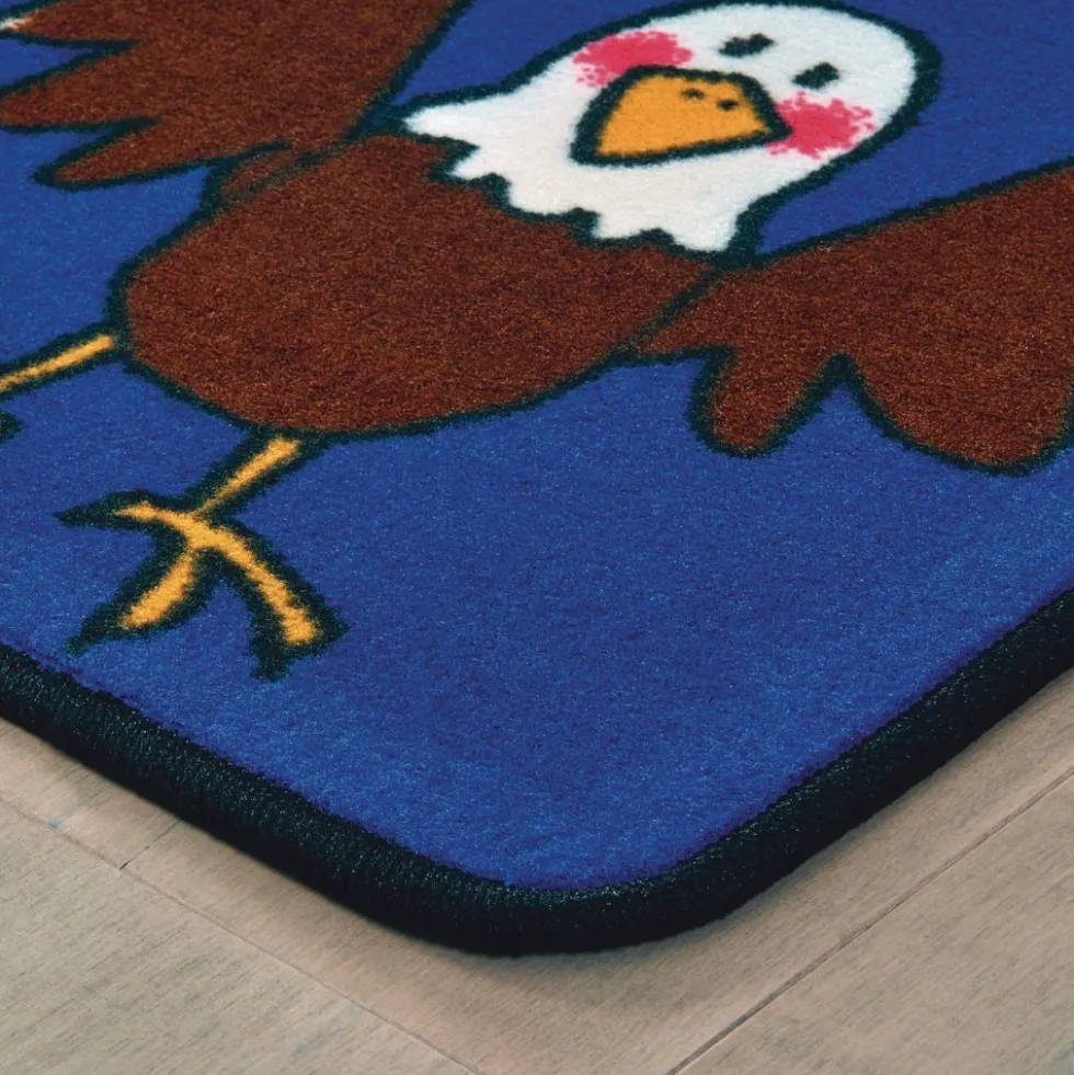 Zoo Animals Seating Squares - Set of 12 Kids Value PLUS